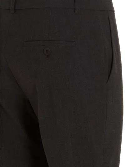 Theory Casual Pants With Waist And Loop Straps
