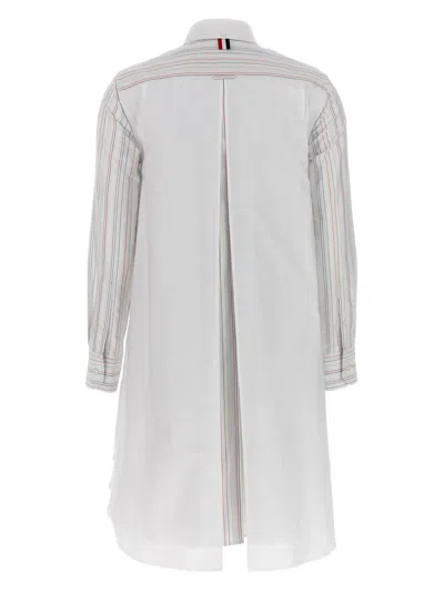 Thom Browne Multicolor Striped Shirt Dress