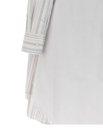 Thom Browne Multicolor Striped Shirt Dress