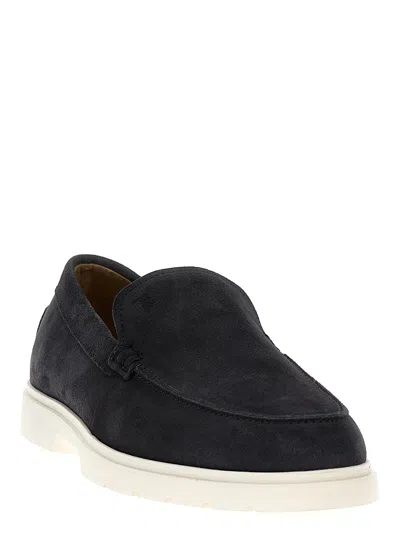 Tod's Logo-debossed Suede Loafers