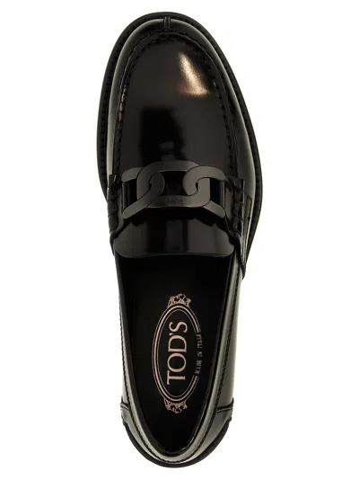 Shop Tod's Chain Loafers