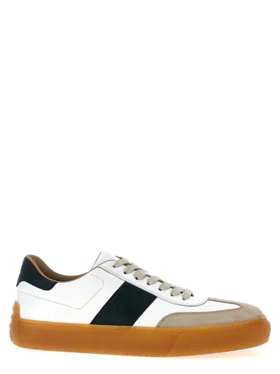 Shop Tod's Logo Sneakers