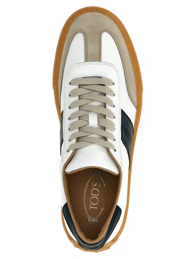 Shop Tod's Logo Sneakers