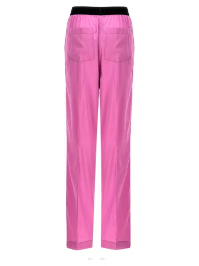 Shop Tom Ford Logo Elastic Pants