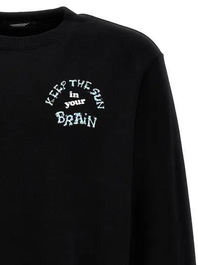 Undercover "sun Brain" Crew Neck Sweatshirt