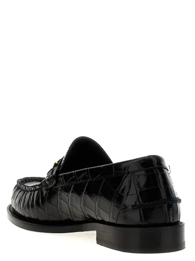 Shop Versace 'medusa '95' Loafers