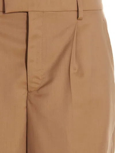 Vtmnts Pleated Front Straight Leg Trousers
