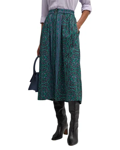 Xirena Tannis Skirt In Green Smoke In Green