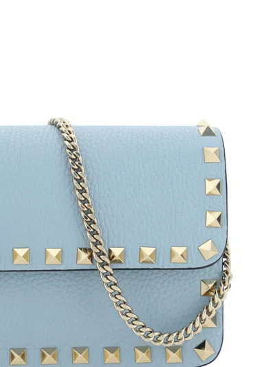 Valentino Rockstud Shoulder Bag In Multicolor