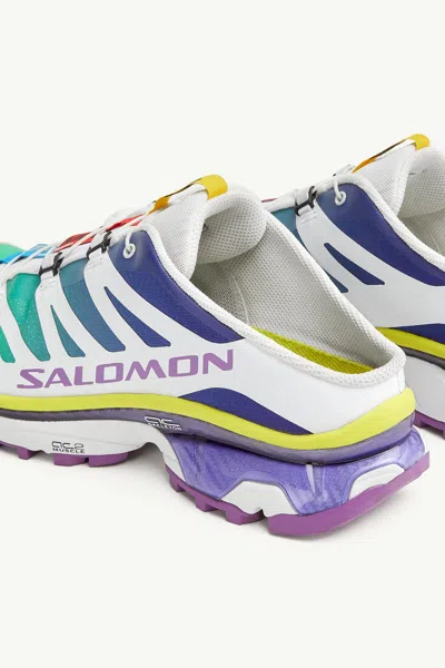 Mm6 Maison Margiela Mm6 X Salomon Xt4 Mule Sneakers In Ha241 Spectrum Blue/white/spring Bouquet
