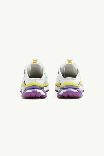 Mm6 Maison Margiela Mm6 X Salomon Xt4 Mule Sneakers In Ha241 Spectrum Blue/white/spring Bouquet