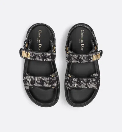 Shop Dior Sandals In Black