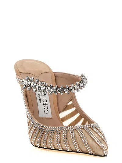 Shop Jimmy Choo 'bing' Mules In Pink