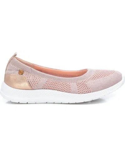 Xti Women's Ballet Flats In Nude In Pink