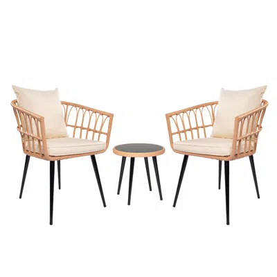 Simplie Fun Premium Rattan Patio Bistro Set Style, Comfort, And Durability