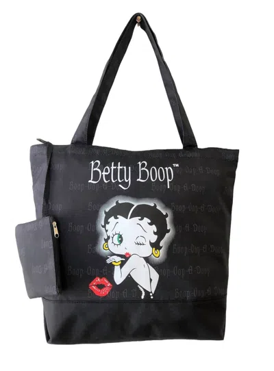 Betty Boop Women's Essential Tote Bag In Black In Black