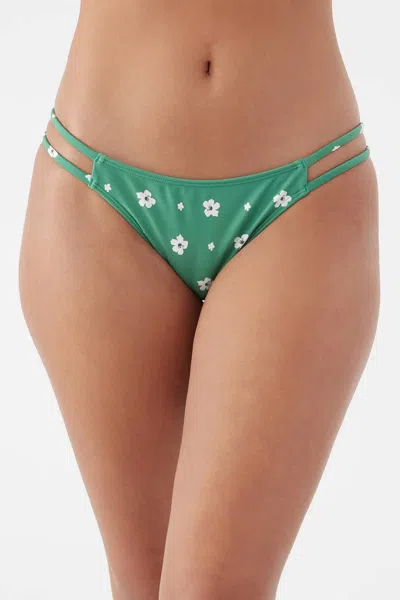 O'neill Julie Floral Cardiff Bottom In Jade In Green