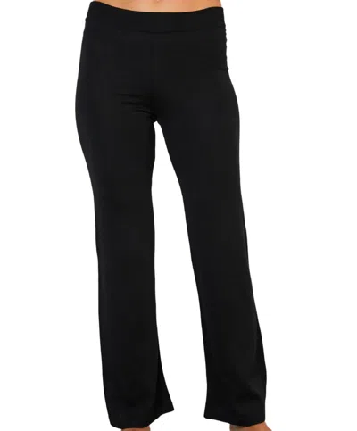 French Kyss Knit Pants In Black In Black