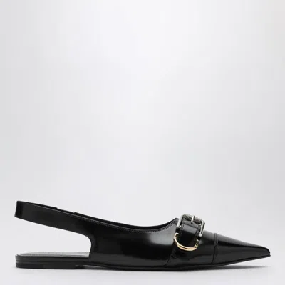 Shop Givenchy Voyou Slingback In Black