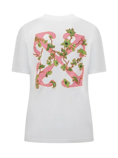 Shop Off-white Ramage Flower Tee