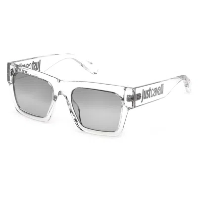 Shop Just Cavalli Sunglasses In Transparent