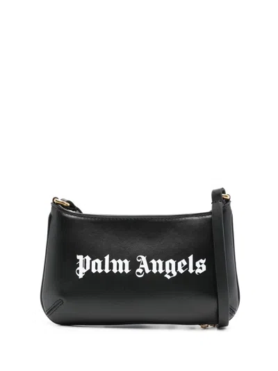 Shop Palm Angels Giorgina Mini Bag In Black/white