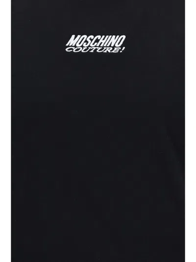 Shop Moschino T-shirt In Multi/black