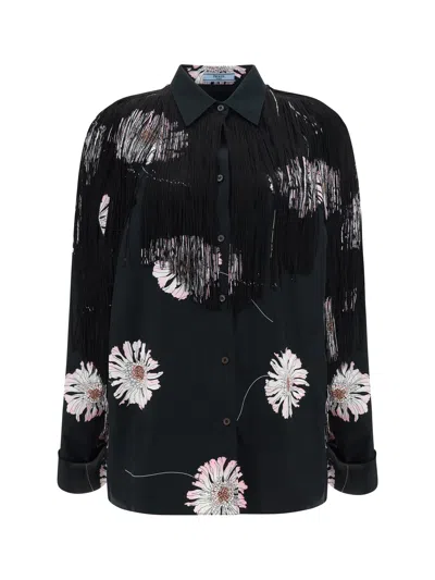 Shop Prada Shirt In Rosa