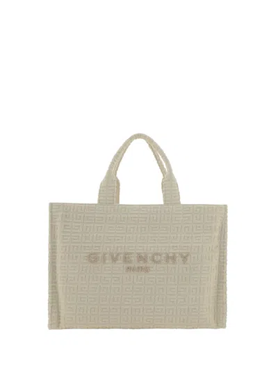 Shop Givenchy Soft Tote Bag In Ivory