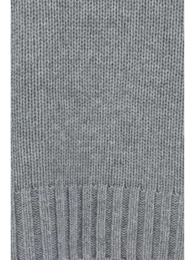 Shop Fabiana Filippi Boxi Turtle Neck Sweater In Roccia