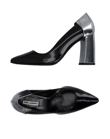 karl lagerfeld rosette pumps