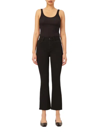 Dl1961 - Women's Bridget Bootcut High Rise Crop Jeans In Henderson In Multi
