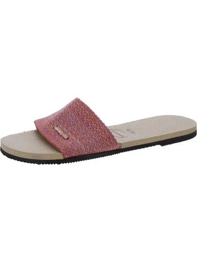 HAVAIANAS ALPARGATAS WOMENS FLAT WARM SLIDE SANDALS 