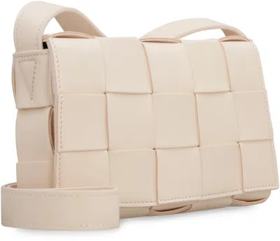 Bottega Veneta Cassette Small Crossbody Bag In Pink