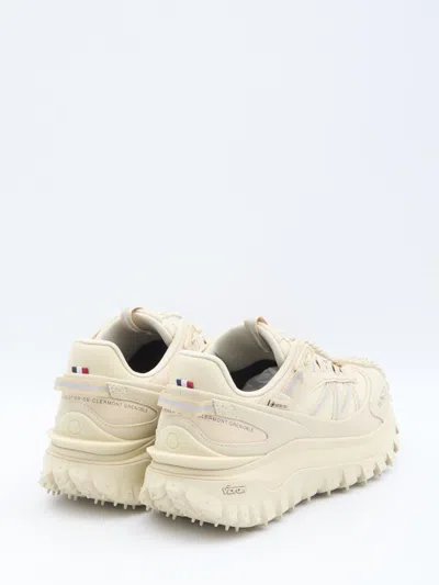 Shop Moncler Trailgrip Gtx Sneakers In Beige