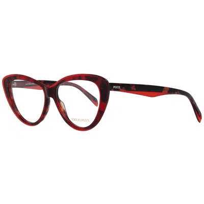 Pucci Red Women Optical Frames In Red