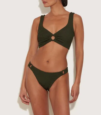 Hunza G Hallie Bikini Set In Brown