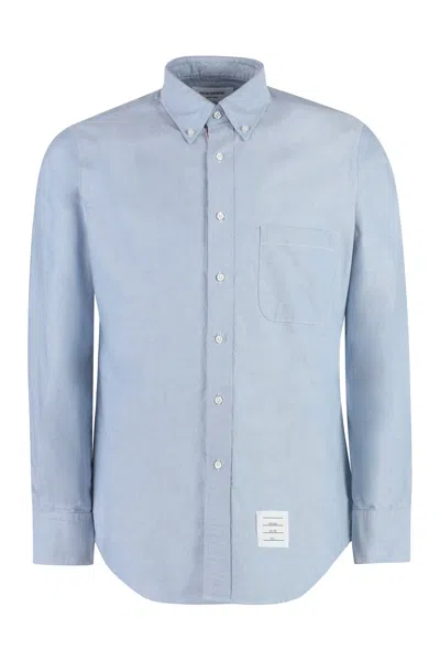 Thom Browne 'oxford Signature Striped Shirt In In Light Blue