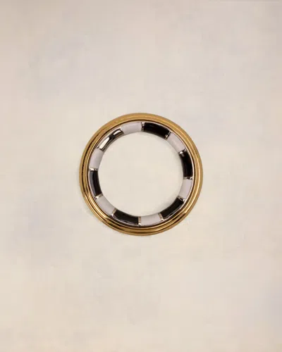 Ami Alexandre Mattiussi Lineami Ring Small Size Gold Unisex