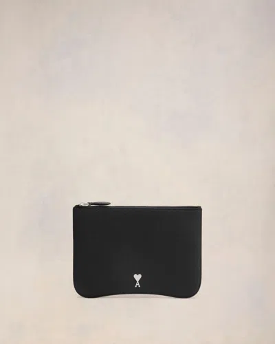 Ami Alexandre Mattiussi Paris Paris Pouch Black Unisex