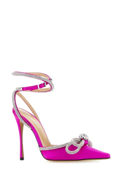 Shop Mach & Mach Heeled Shoes In Fuchsia