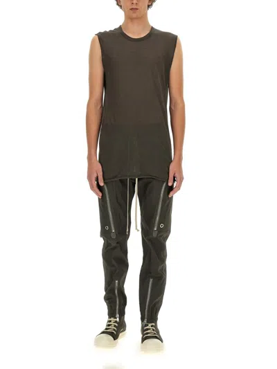 Shop Rick Owens Cotton Tops. In Brown