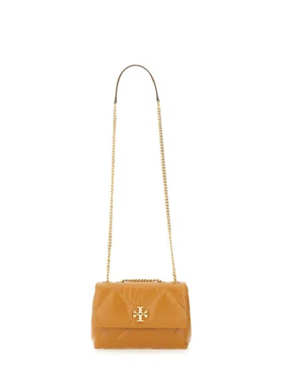 Shop Tory Burch Convertible "kira" Shoulder Bag In Buff