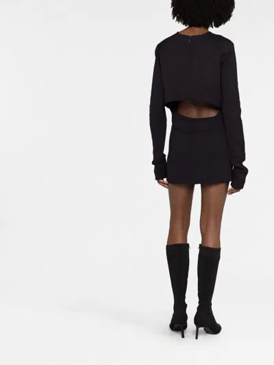032 C Flounced Mini Dress