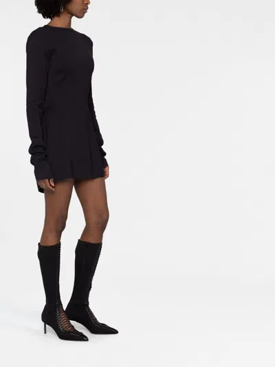 032 C Flounced Mini Dress