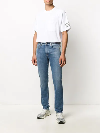Acne Studios Men Organic Cotton Skinny Jeans