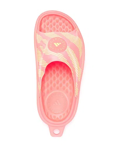 Adidas By Stella Mccartney Striped Pool Slides