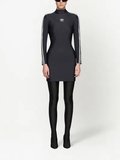Adidas X Balenciaga Logo Sports Mini Dress