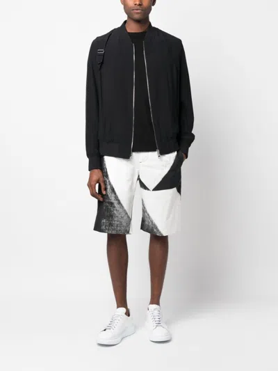 Alexander Mcqueen Alexander Mc Queen Drawstring Cotton Shorts