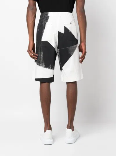 Alexander Mcqueen Alexander Mc Queen Drawstring Cotton Shorts